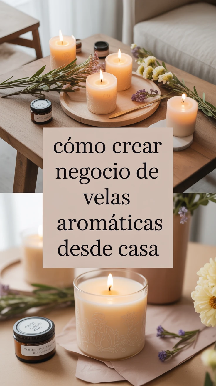como crear negocio velas