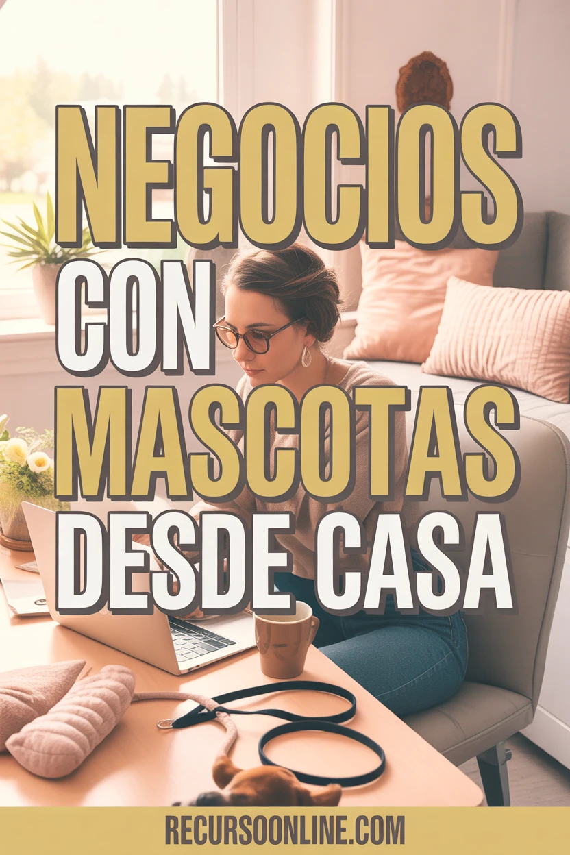 negocios de mascotas desde casa con poca inversion