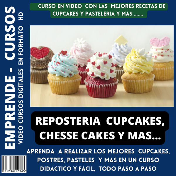 curso online de cupcakes