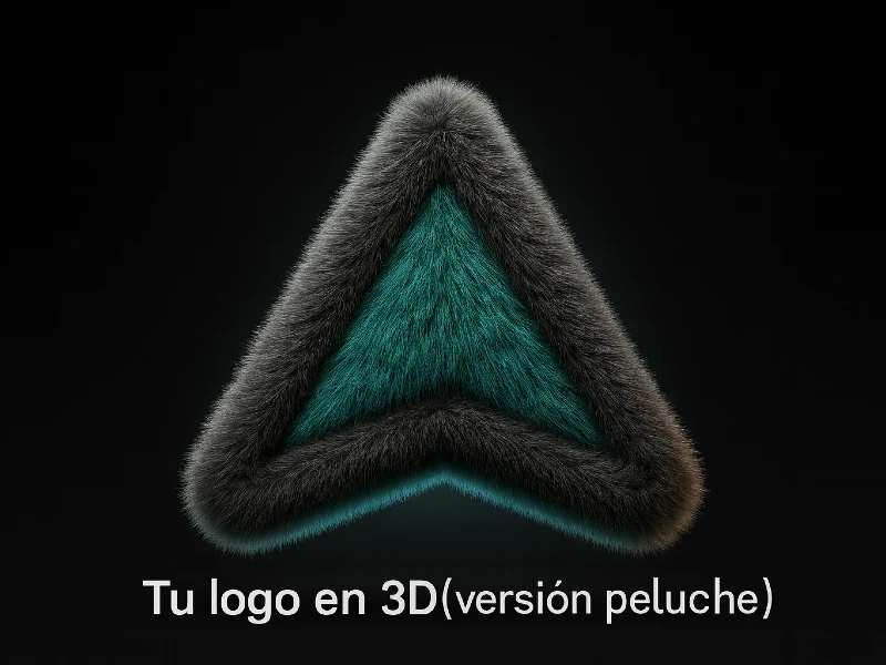 logo en version peluche