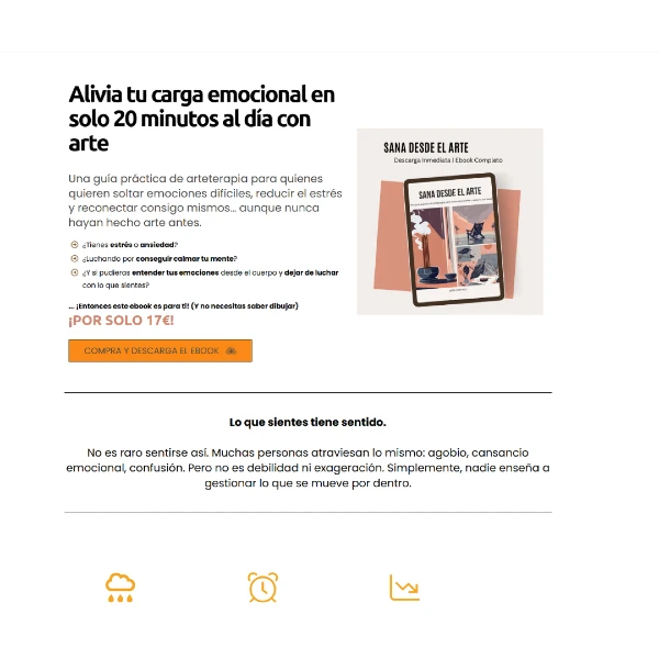 pagina de ventas creada con lanza y vende express