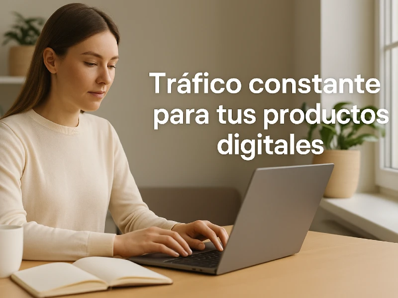 trafico a productos digitales