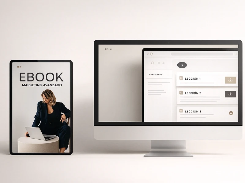 convertir PDF en curso systeme io