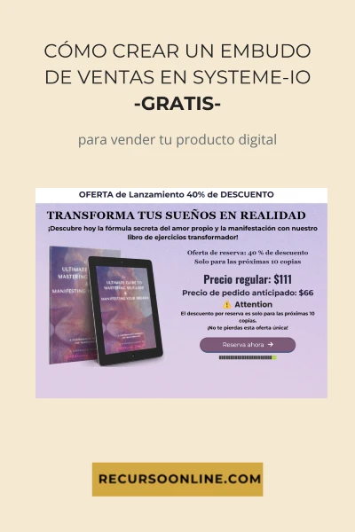 crear un embudo de ventas gratis en systeme