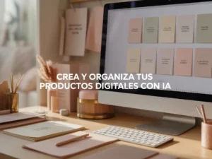 crea y organiza tus productos digitales con ia