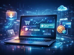 Cómo vender productos digitales sin web: el sistema mínimo que sí funciona como vender sin web