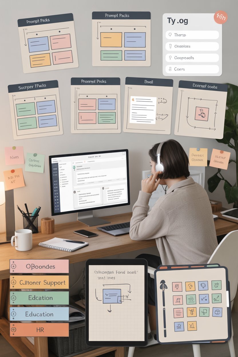 Pack de prompts o guiones listos para usar