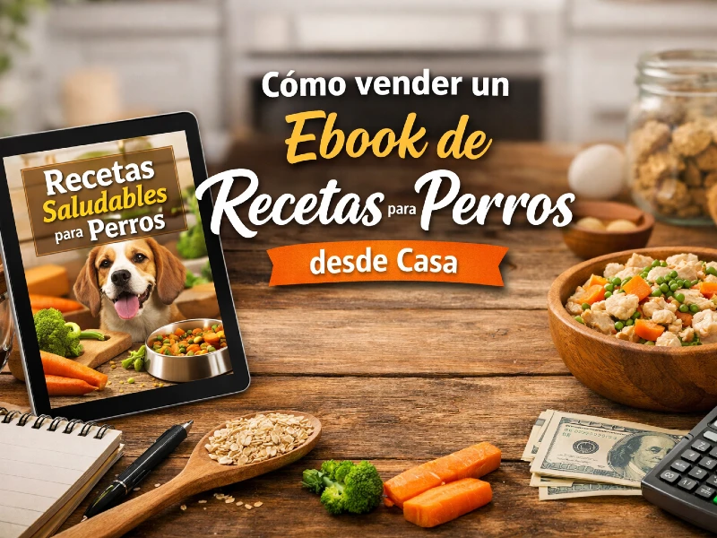 vender ebook recetas para perros