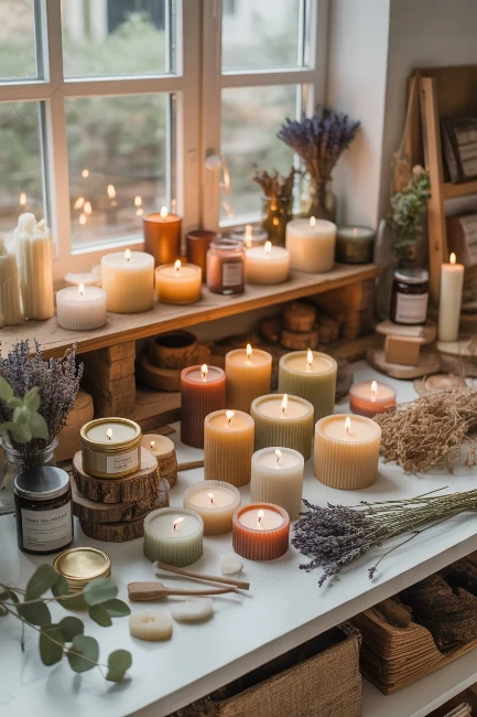 negocio online de velas aromaticas