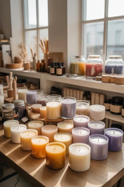 vender velas aromaticas
