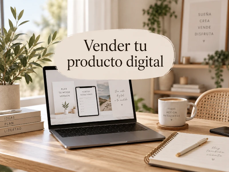 vender producto digital