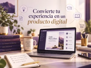 Convierte tu experiencia en producto digital