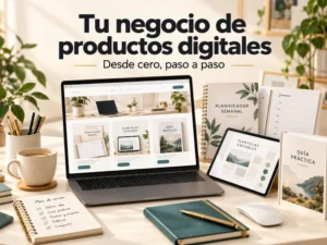 Cómo montar un negocio de productos digitales desde cero, paso a paso como crear negocio productos digitales